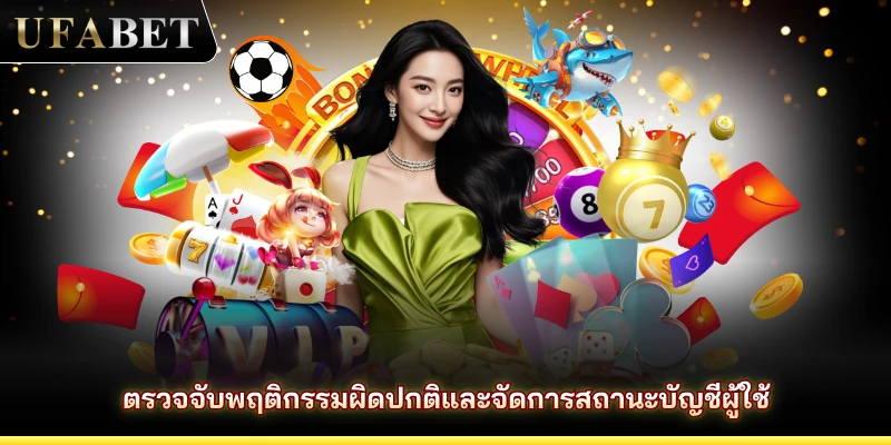ตรวจจับพฤติกรรมผิดปกติและจัดการสถานะบัญชีผู้ใช้
