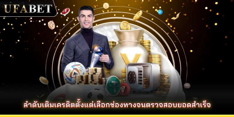 ลำดับเติมเครดิตตั้งแต่เลือกช่องทางจนตรวจสอบยอดสำเร็จ